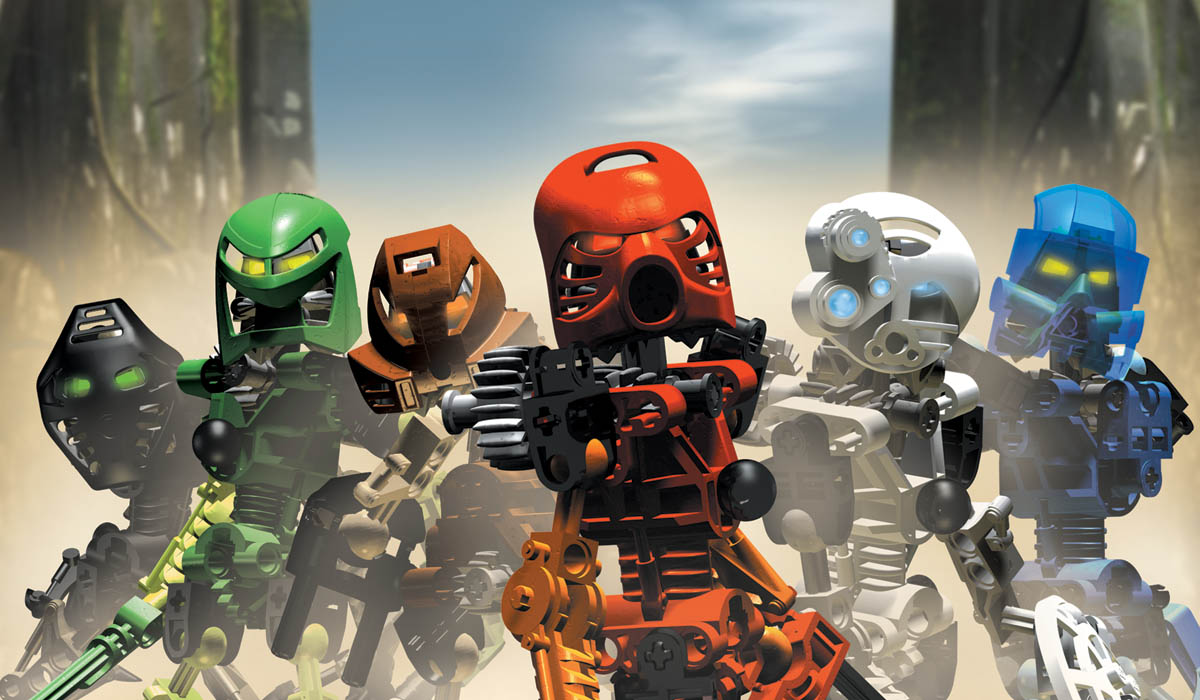 lego bionicle promotional material c.2001